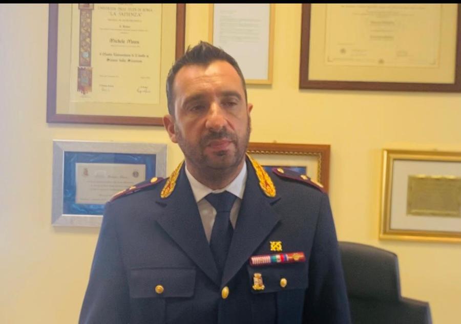 
	Il primo dirigente della Squadra mobile di Sassari Michele Mecca

