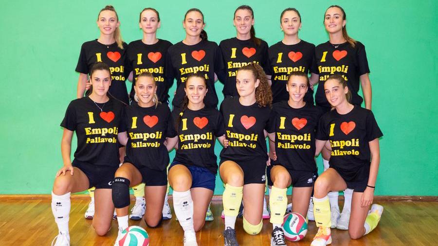 La formazione della Timenet Empoli Pallavolo che sarà impegnata nel campionato di serie C