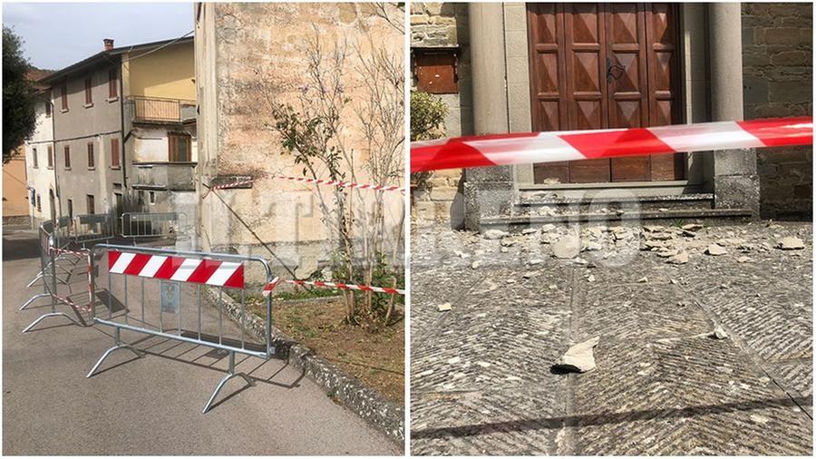 
	I danni per il terremoto nel Mugello (foto Giuseppe Boi)

