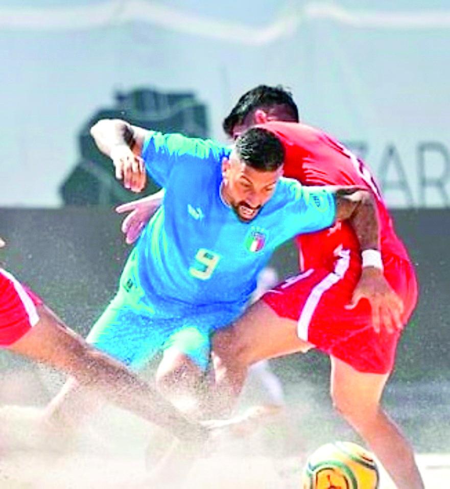 Alghero capitale del beach soccer, Azzurri a caccia del titolo europeo