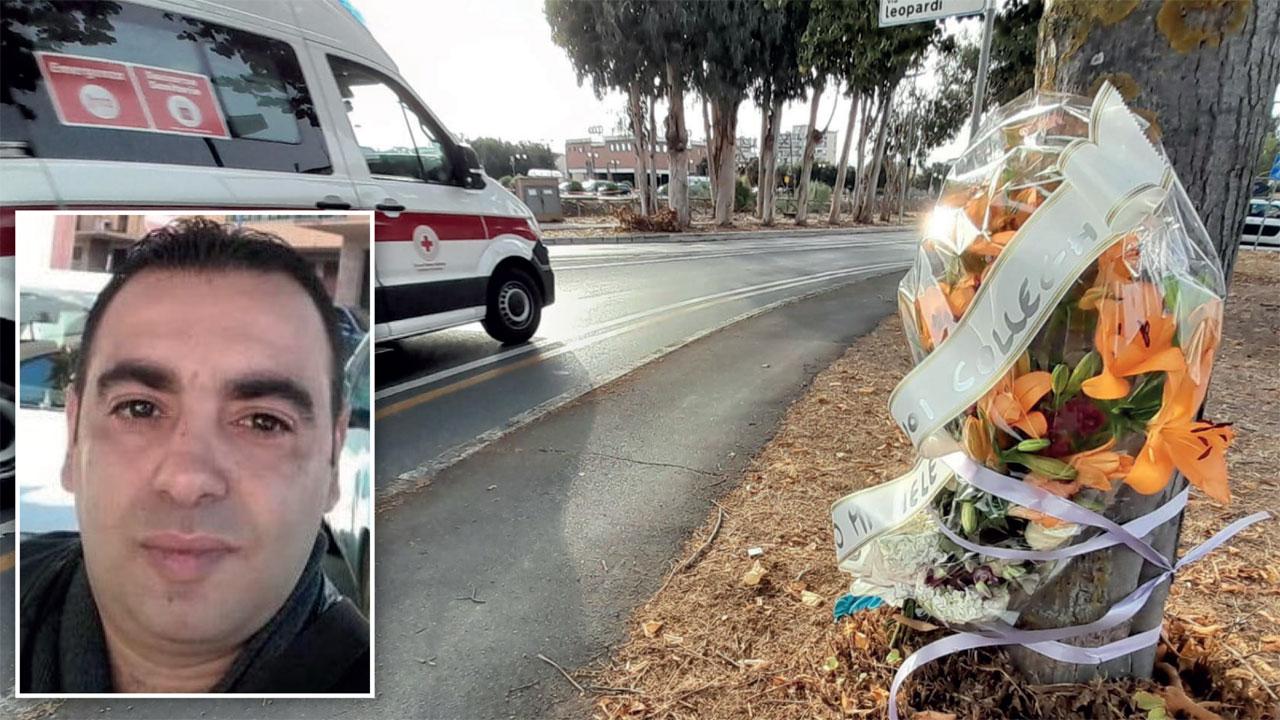 Follonica, i fiori nel punto dell’incidente: il gesto per ricordare Michele