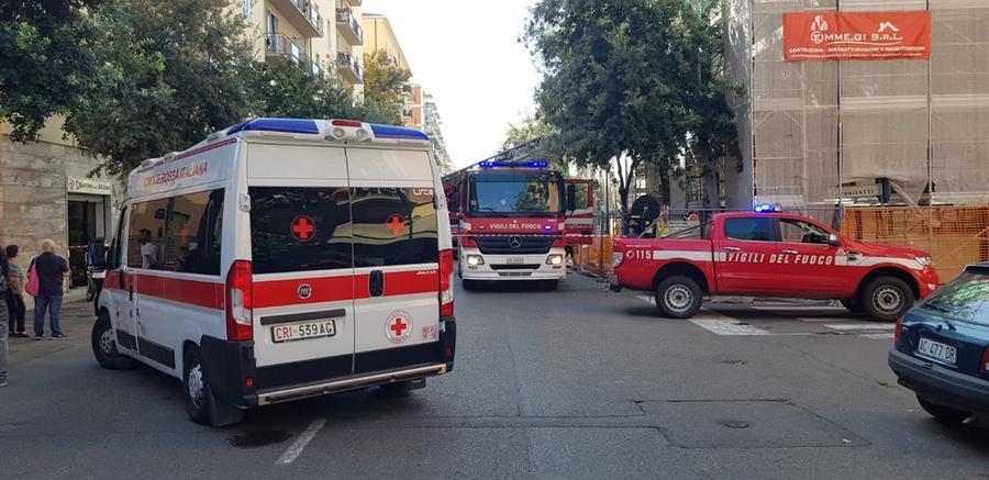 Modena. Fiamme in viale Verdi