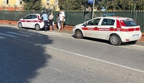 
	La municipale in via dell'Ardenza (foto Franco Silvi)

