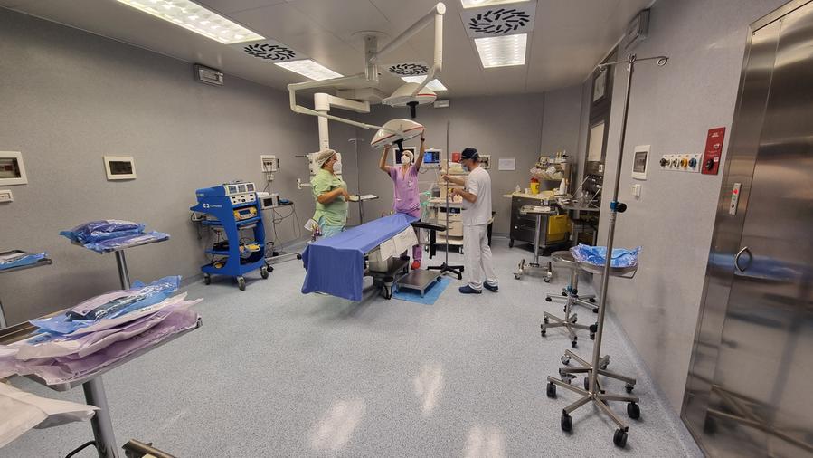 La sala del San Martino oggetto dello scontro