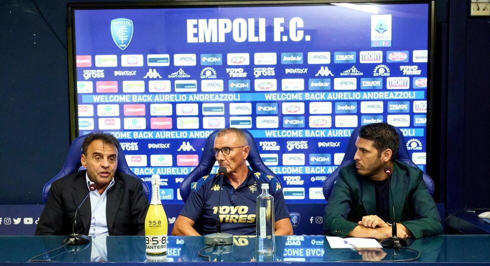 Empoli, parte l’Andreazzoli quater e il motto è: «Pensiamo positivo»