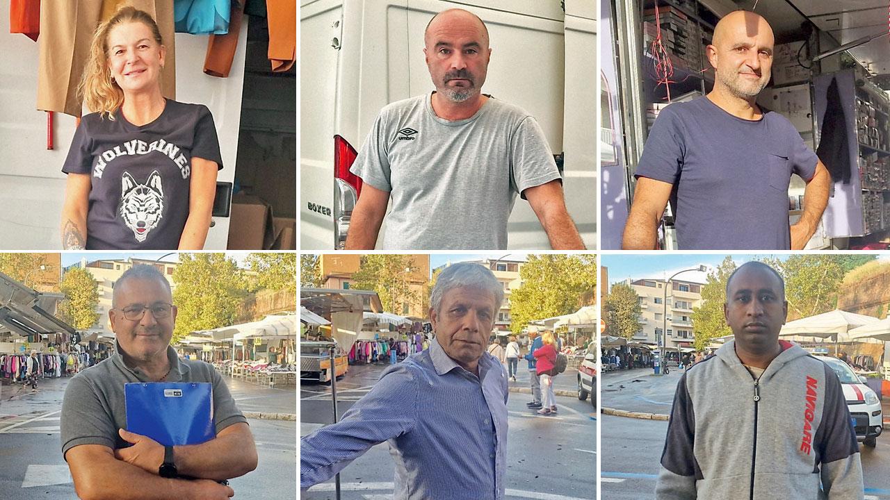 In alto, da sinistra:Valeria Adorni Fontana, Adriano Bianconi, Gianni Romano, In basso, da sinistra: Angelo Miranda, Nalba Mustake e Ali Fazar