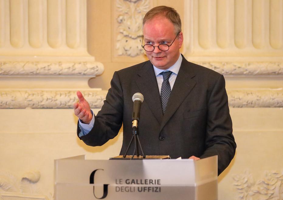 Eike  Schmidt il direttore degli Uffizi