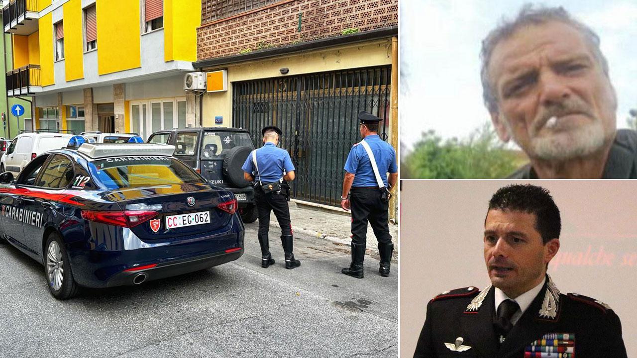 I carabinieri della compagnia di Carrara ieri sono tornati in via Michelangelo Buonarroti per cercare di ricostruire l’esatta dinamica dei fatti, nella foto in alto a destra Augusto Galli ed il ten. colonnello Cristiano Marella