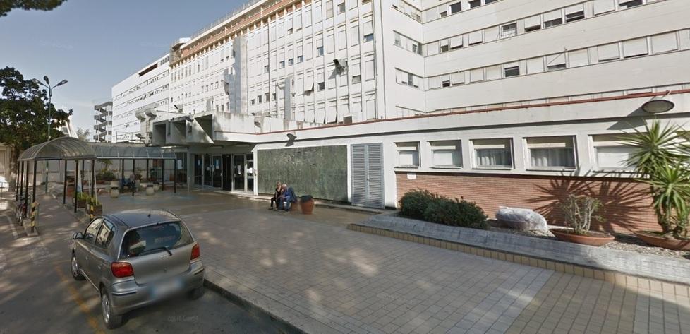 L’ingresso dell’ospedale Misericordia di Grosseto