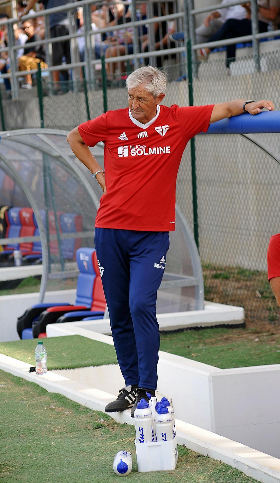 
	Il mister Marco Masi (foto Giancarlo Grassi)

