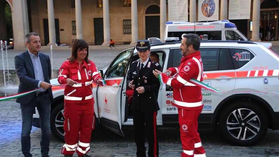 La nuova automedica della Croce Rossa in servizio dal primo ottobre