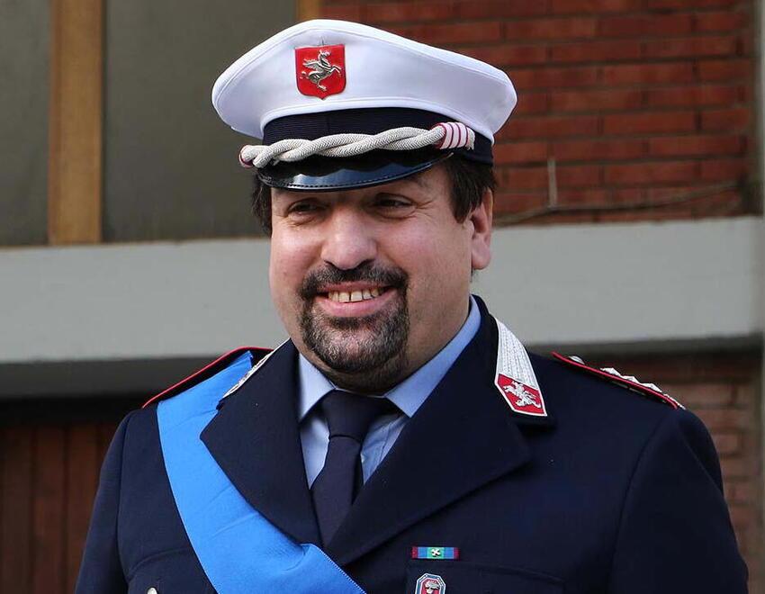 Giuliano Vitali comandante della polizia municipale di Massa