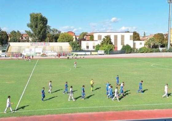 
	Un&rsquo;istantanea di gioco della gara tra Mezzolara e Prato (Foto tratta dal profilo Facebook del Mezzolara Calcio)

