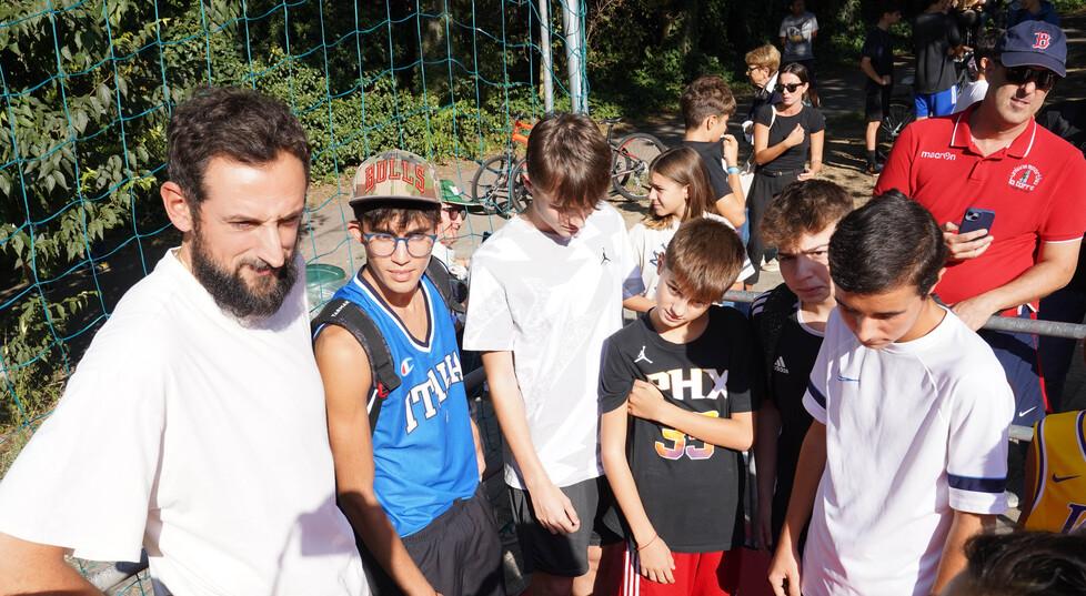 In settecento alla Pappagnocca per la stella Marco Belinelli