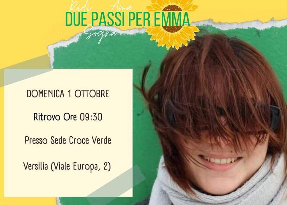 “Due passi” in ricordo di Emma e per la sicurezza sulle strade 