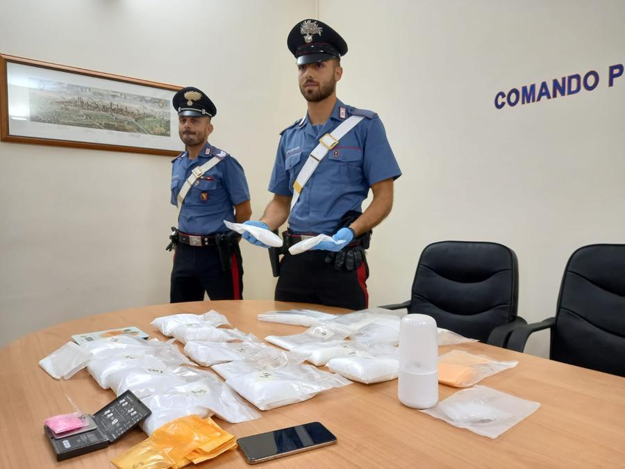 
	La droga sequestrata dai carabinieri

