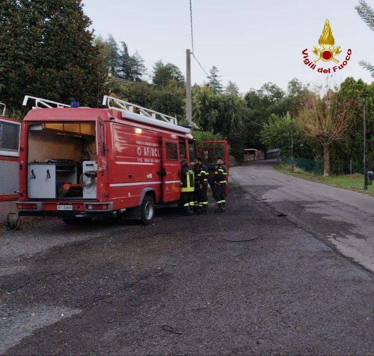 San Polo, anziano esce di casa di notte e si perde: salvato dai vigili del fuoco