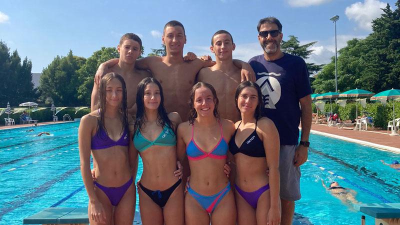Nuoto Valdinievole al campionato italiano sette portacolori e due bronzi per Bove