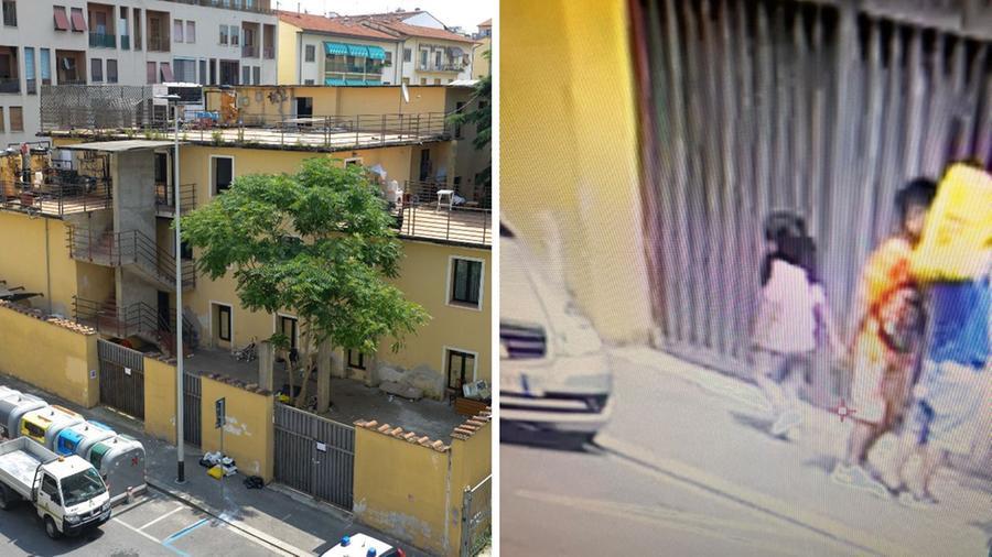 A sinistra l’ex Astor, a destra il momento in cui Kata si allontana dagli amichetti