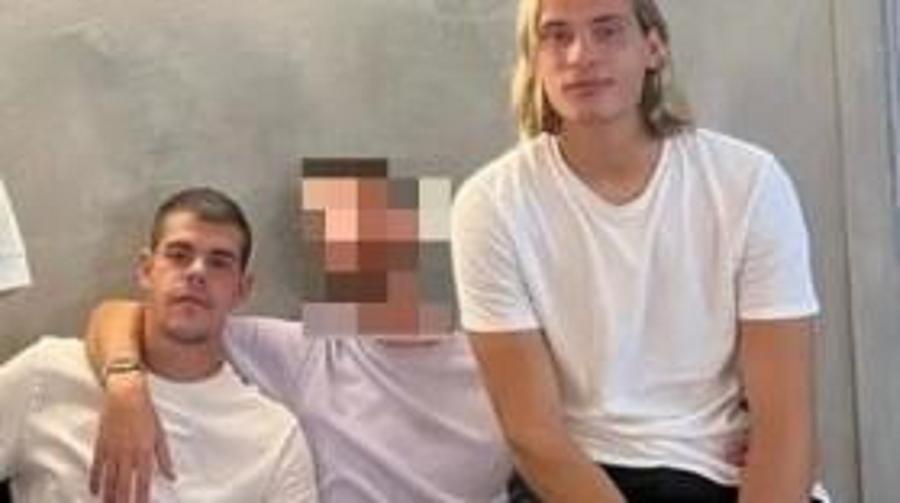 
	A sinistra Mattia Lucarelli, a destra Federico Apolloni

