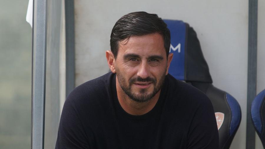 L'allenatore del Pisa, Alberto Aquilani