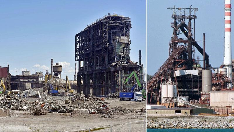 Piombino, demolizioni verso la ripresa: potenziate le misure di mitigazione delle polveri