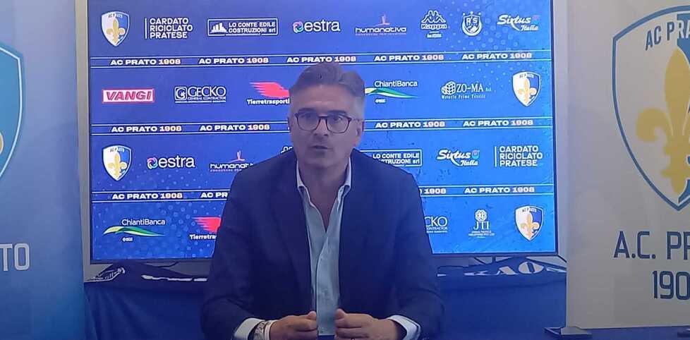 Prato, Pastore: «Ripartire dal derby»<br>
