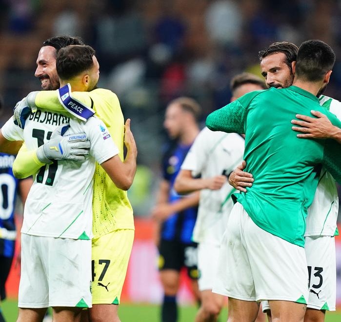 Dionisi dopo la vittoria dei suoi neroverdi contro l'Inter: «Da quando sono a Sassuolo questa è la soddisfazione più grande»<br>
