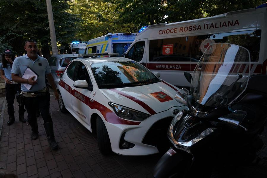
	Il luogo dell'incidente (foto Franco Silvi)

