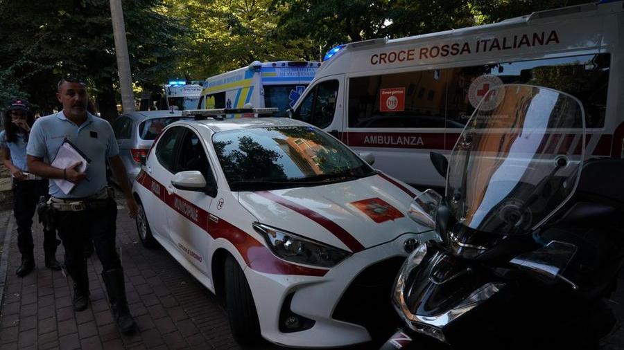 Il luogo dell'incidente (foto Franco Silvi)
