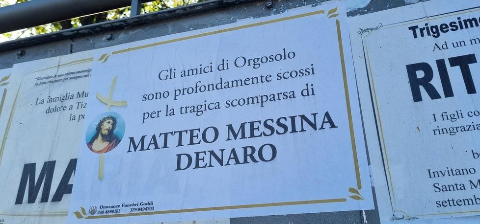 Orgosolo, Un Manifesto Funebre Per Matteo Messina Denaro La Nuova Sardegna