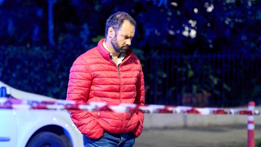 Il sindaco Falorni sul luogo del delitto