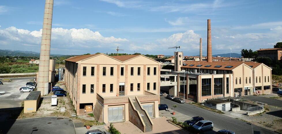 Il polo ex Magona dove risiede il Consorzio Polo tecnologico (foto Michle Falorni/Silvi)