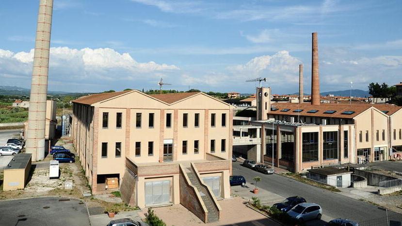 Il polo ex Magona dove risiede il Consorzio Polo tecnologico (foto Michle Falorni/Silvi)
