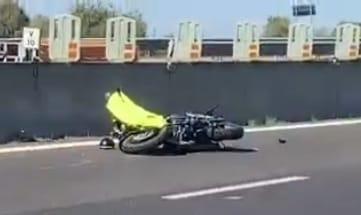 Sestu, cade con la moto: grave una donna
