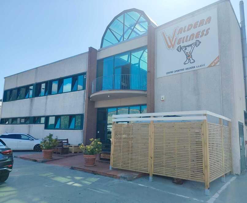 L’esterno della palestra Valdera Wellness