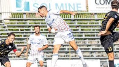 Il gol di Regoli contro la Pianese