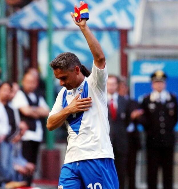 Roberto Baggio è stato il simbolo della fantasia in campo