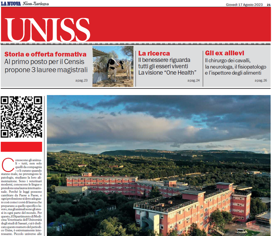 Speciale Università di Sassari - Dipartimento di Medicina Veterinaria