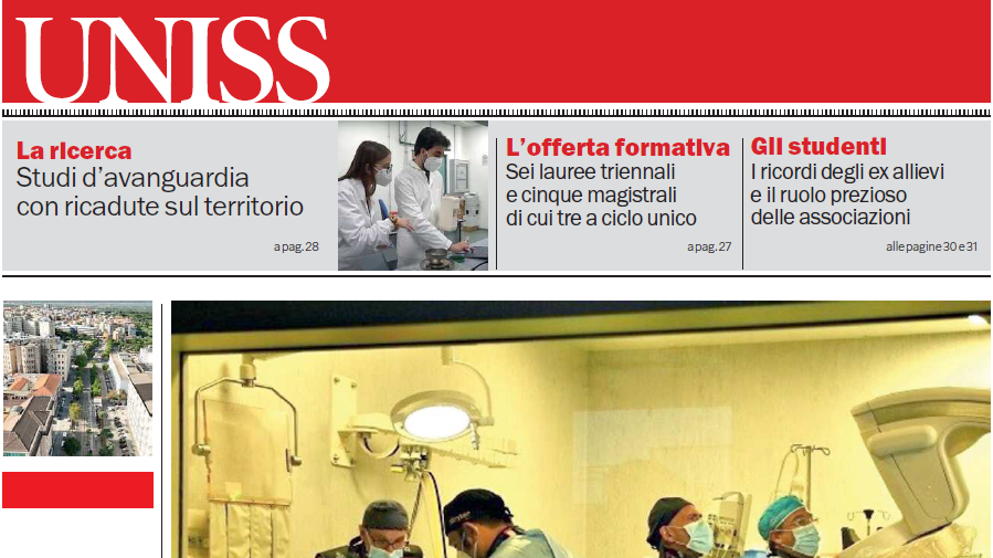 Speciale Università di Sassari - Dipartimento Di Medicina, Chirurgia e Farmacia