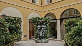 Il giardino di palazzo Spalletti Trivelli svela le sue sculture monumentali
