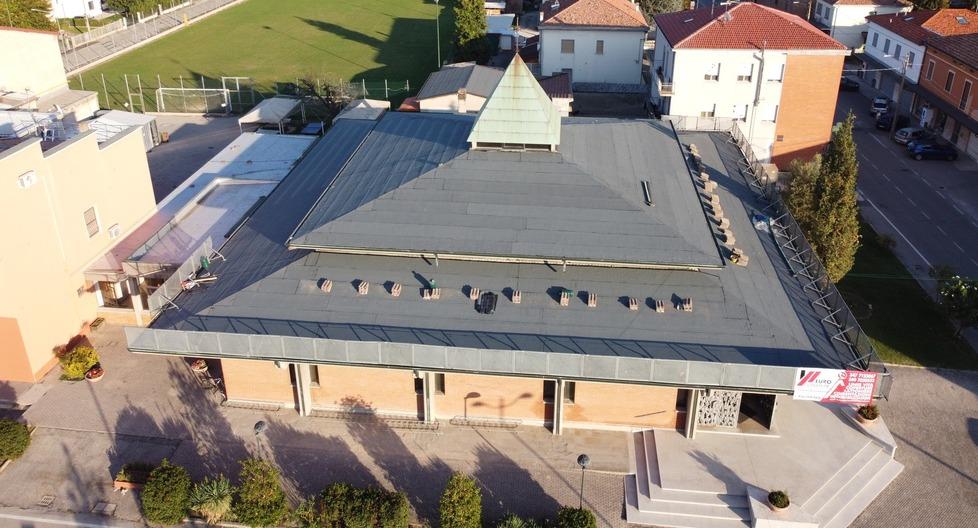 Passi in avanti per il tetto della chiesa. XII Morelli riparte dopo la grandinata<br type="_moz" />
