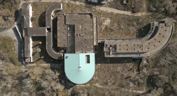 
	Gli ex studios di Tirrenia visti dall'alto

