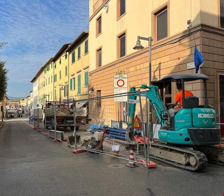 Partito il restyling del centro di Certaldo: lavori per 2,7milioni
