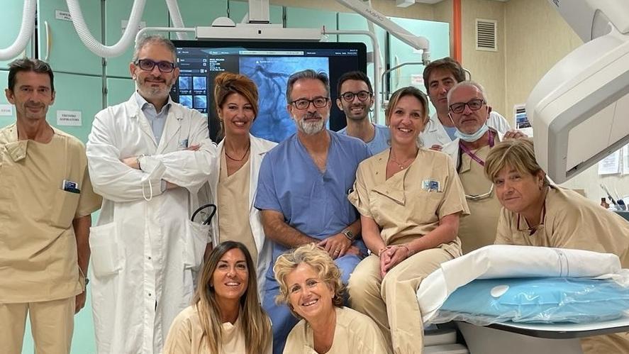 Livorno, a Emodinamica arriva un nuovo angiografo: «Farà aumentare il numero degli interventi»<br>