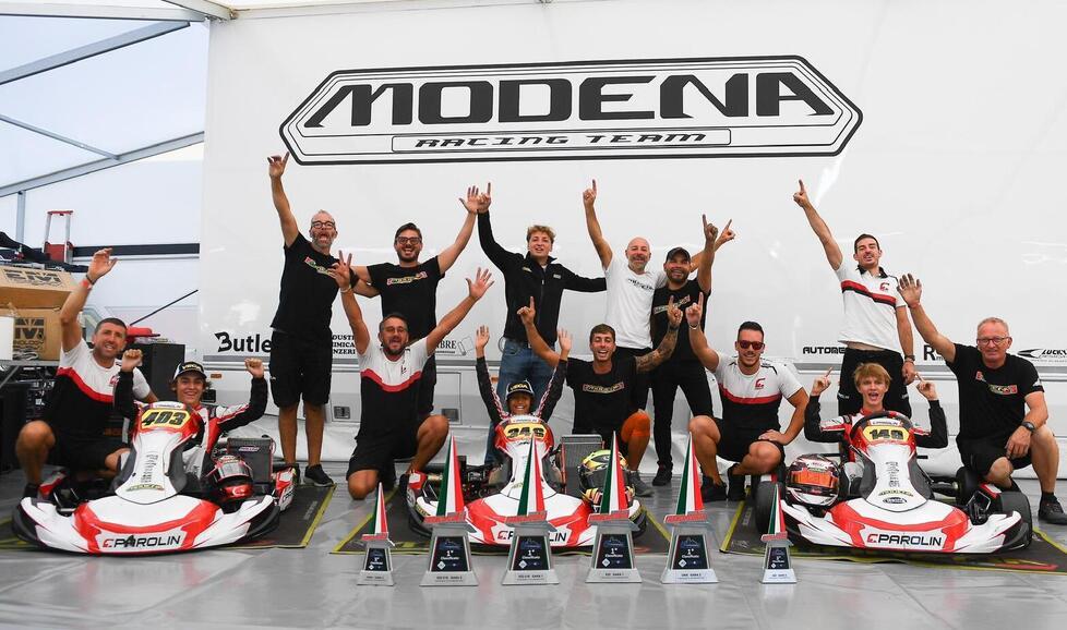 Modena Kart campione d’Italia con una memorabile rimonta<br>
