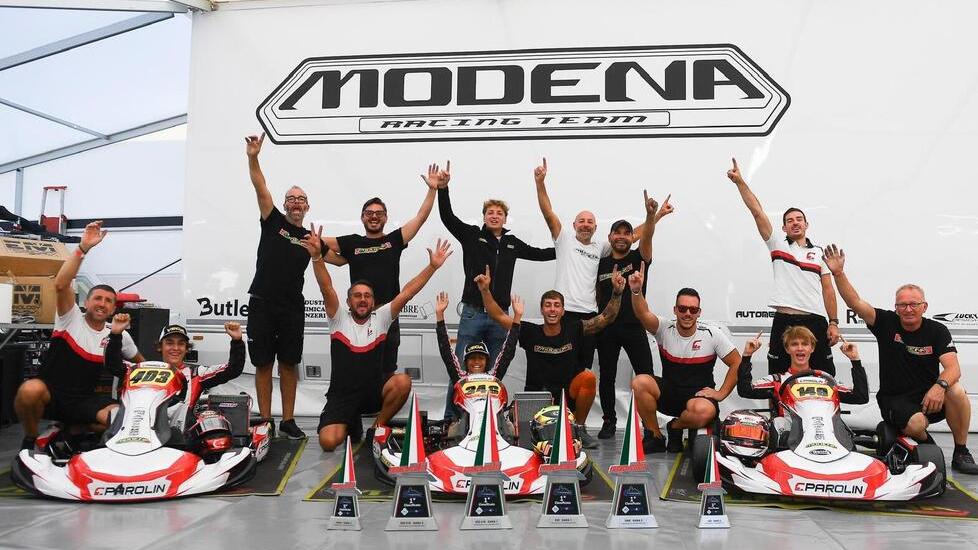 Modena Kart campione d’Italia con una memorabile rimonta<br>