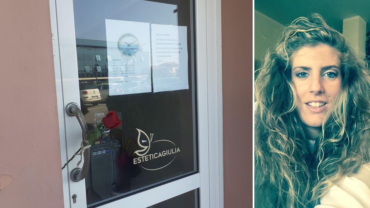 Estetista morta a 32 anni, l’ultimo messaggio di Giulia e una rosa rossa sulla porta: «Ci mancherai»