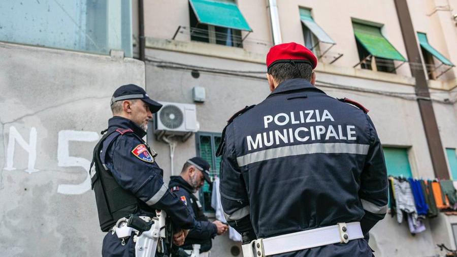 La municipale al lavoro (foto d'archivio)
