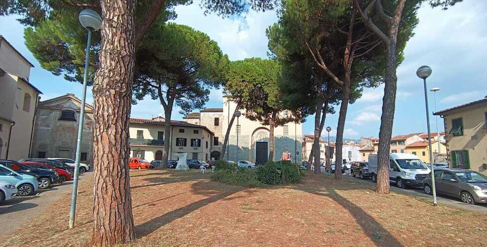 Una veduta di piazza San Lorenzo (foto Nucci)